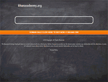 Tablet Screenshot of khanacadeemy.org